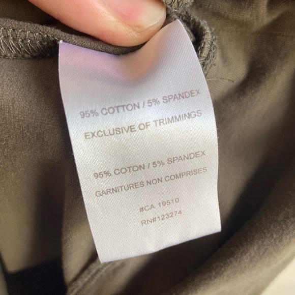 Lole Army Green Scoop Neck Short Sleeve Shirt - Picture 4 of 6